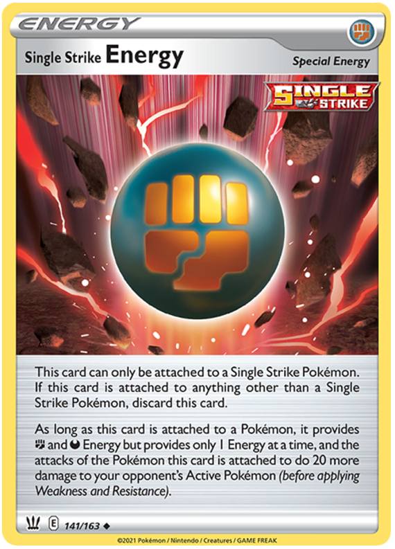 Single Strike Energy - 141/163 - Uncommon