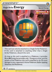 Single Strike Energy - 141/163 - Uncommon