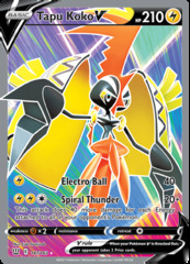 Tapu Koko V - 147/163 - Full Art Ultra Rare