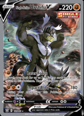 Single Strike Urshifu V - 151/163 - Full Art Ultra Rare