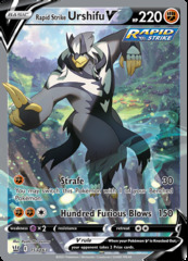 Rapid Strike Urshifu V - 153/163 - Full Art Ultra Rare