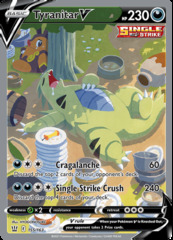 Tyranitar V - 155/163 - Full Art Ultra Rare