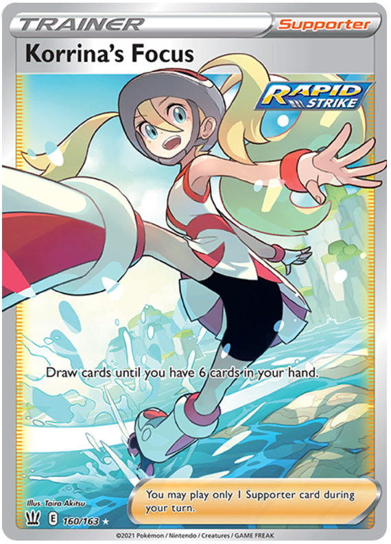 Korrinas Focus - 160/163 - Full Art Ultra Rare