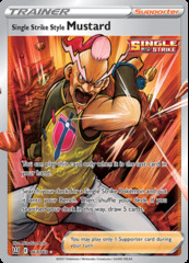 Single Strike Style Mustard - 163/163 - Full Art Ultra Rare