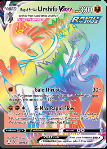 Rapid Strike Urshifu VMAX - 169/163 - Secret Rare