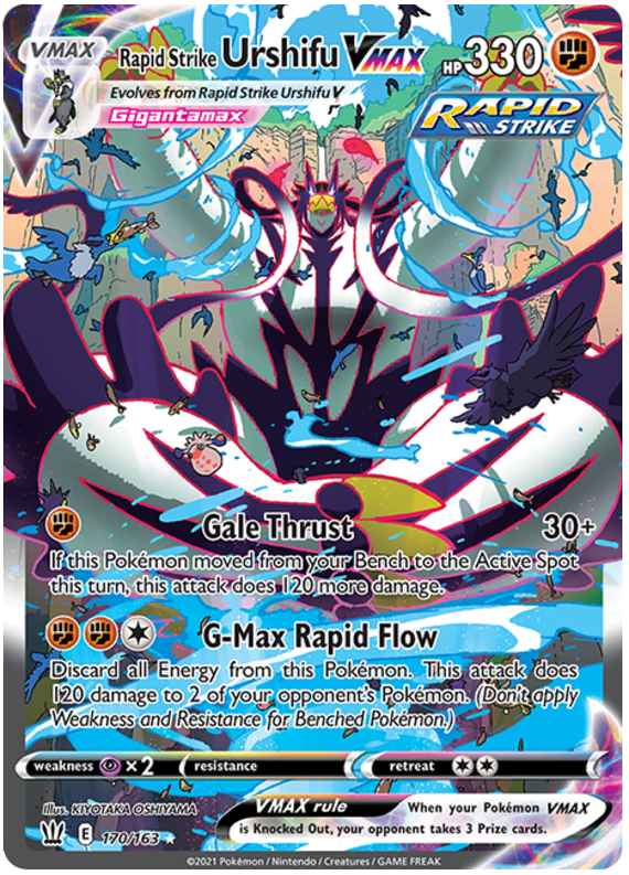 Rapid Strike Urshifu VMAX - 170/163 - Secret Rare