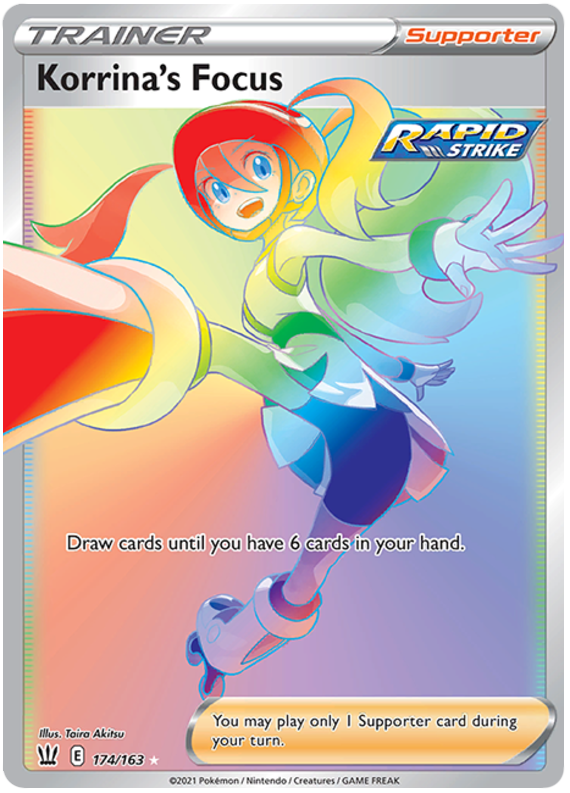 Korrinas Focus - 174/163 - Secret Rare