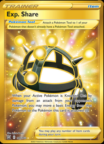 Exp. Share - 180/163 - Secret Rare