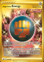 Single Strike Energy - 183/163 - Secret Rare