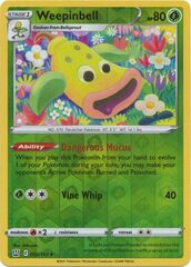 Weepinbell - 002/163 - Uncommon - Reverse Holo