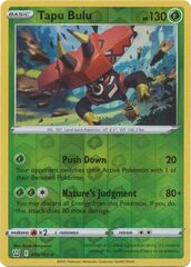 Tapu Bulu - 016/163 - Holo Rare - Reverse Holo