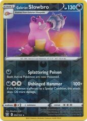 Galarian Slowbro - 092/163 - Rare - Reverse Holo