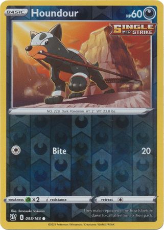 Houndour - 095/163 - Common - Reverse Holo