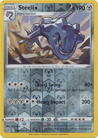 Steelix - 099/163 - Holo Rare - Reverse Holo