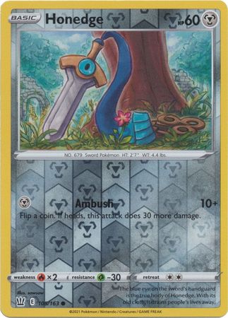 Honedge - 105/163 - Common - Reverse Holo