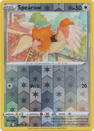 Spearow - 111/163 - Common - Reverse Holo