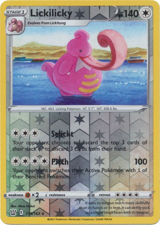 Lickilicky - 114/163 - Rare - Reverse Holo