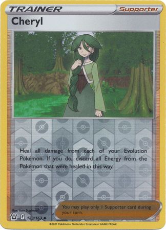 Cheryl - 123/163 - Uncommon - Reverse Holo