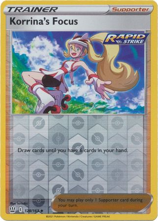 Korrinas Focus - 128/163 - Uncommon - Reverse Holo