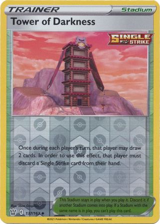 Tower of Darkness - 137/163 - Uncommon - Reverse Holo