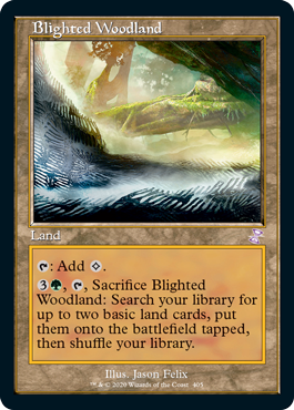 Blighted Woodland - Foil