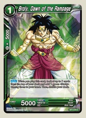 Broly, Dawn of the Rampage (Reprint) - BT1-076 - C - Foil