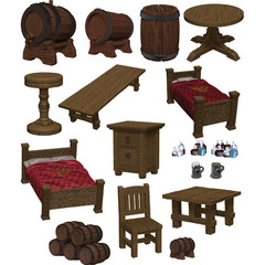 Beds & Bottles (Icons of the Realms - The Yawning Portal Inn)