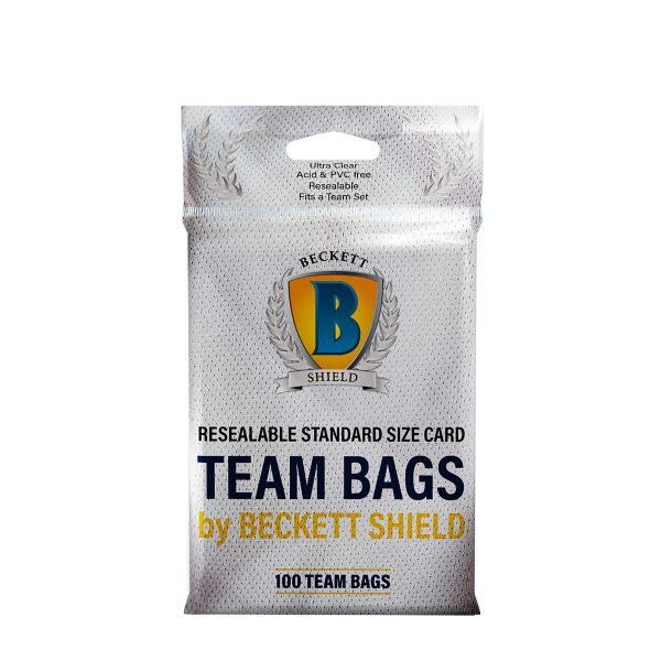 Beckett Shield Card Sleeves - Team Bags 100ct