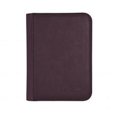 Ultra Pro - Zippered 4-Pocket Premium PRO-Binder - Suede Collection: Amethyst