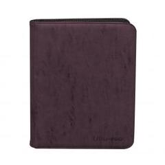 Ultra Pro - Zippered 9-Pocket Premium PRO-Binder - Suede Collection: Amethyst