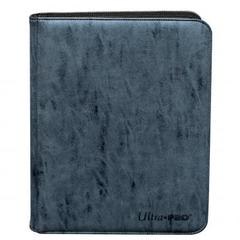 Ultra Pro - Zippered 9-Pocket Premium PRO-Binder - Suede Collection: Sapphire