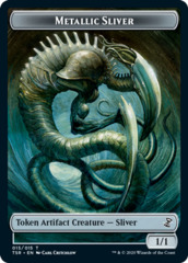 Metallic Sliver Token