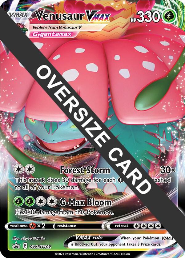Venusaur VMAX - SWSH102  - Oversized Promo