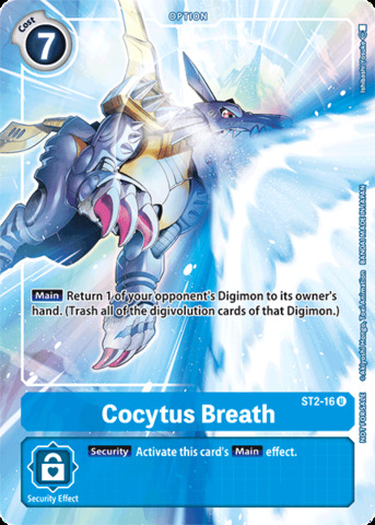 Cocytus Breath - ST2-16 (Tamers Evolution Box) - Foil