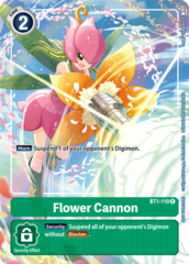 Flower Cannon - BT1-110 (Tamer's Evolution Box) - Foil