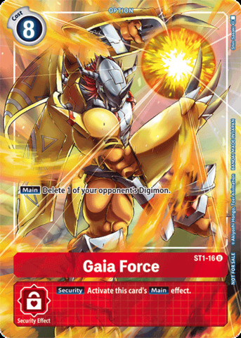 Gaia Force - ST1-16 (Tamers Evolution Box) - Foil