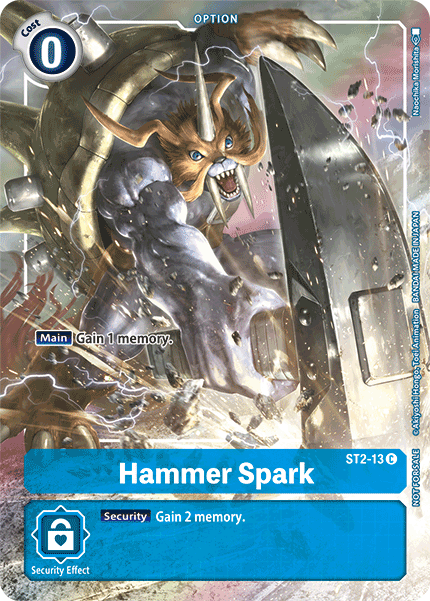 Hammer Spark - ST2-13 (Tamers Evolution Box) - Foil
