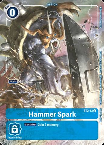Hammer Spark - ST2-13 (Tamers Evolution Box) - Foil