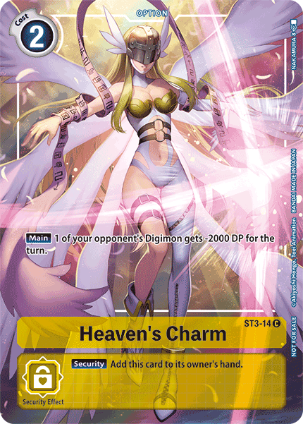 Heavens Charm - ST3-14 (Tamers Evolution Box) - Foil