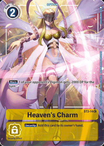Heavens Charm - ST3-14 (Tamers Evolution Box) - Foil