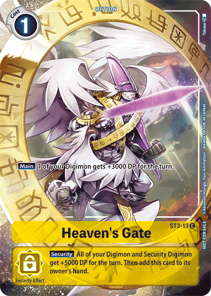 Heavens Gate - ST3-13 (Tamers Evolution Box) - Foil