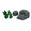 Crystal Nodes - Emerald Green