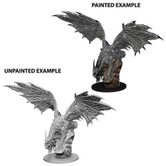 Pathfinder Battles Deep Cuts Unpainted Minis: Silver Dragon (W12.5)