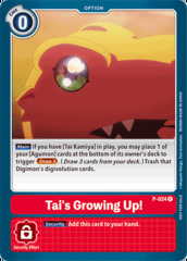 Tai's Growing Up! - P-024 - P (Special Release Memorial Pack)