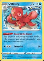 Octillery - 037/163 - Rare - Non Holo (SWSH Battle Styles Symbol)