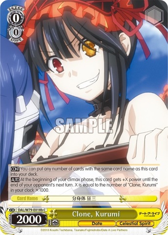 Clone, Kurumi - DAL/W79-E018b - C