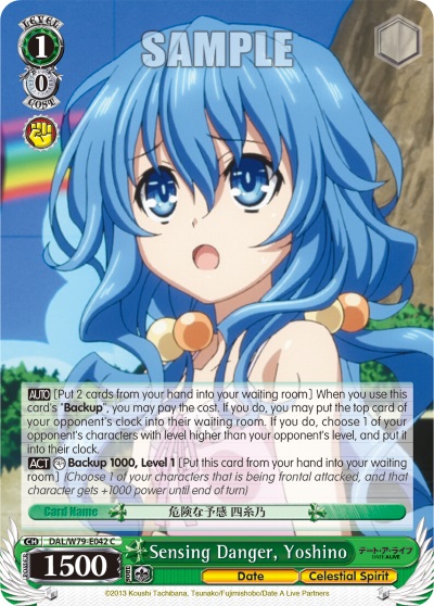 Sensing Danger, Yoshino - DAL/W79-E042 - C