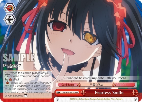 Fearless Smile - DAL/W79-E073R - RRR