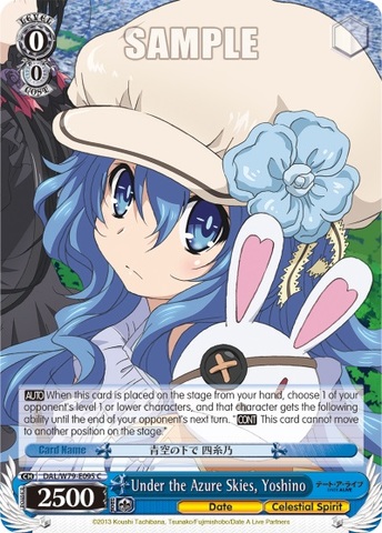 Under the Azure Skies, Yoshino - DAL/W79-E095 - C