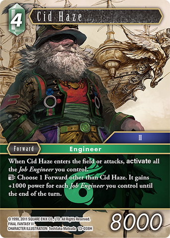 Cid Haze - 13-038H